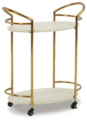Tarica Bar Cart - furniture place usa