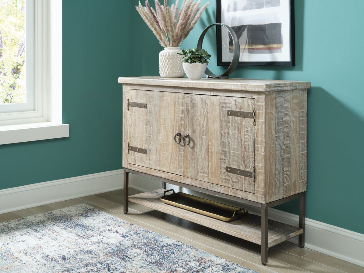 Laddford Accent Cabinet - furniture place usa
