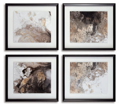Hallwood Wall Art (Set of 4) - furniture place usa