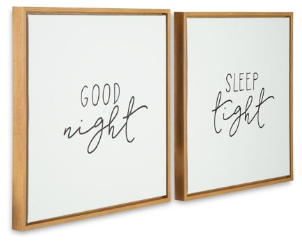 Olymiana Wall Art (Set of 2) - furniture place usa