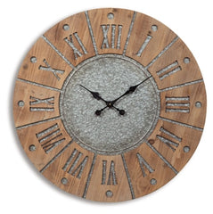 Payson Wall Clock - furniture place usa
