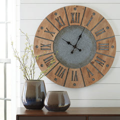Payson Wall Clock - furniture place usa
