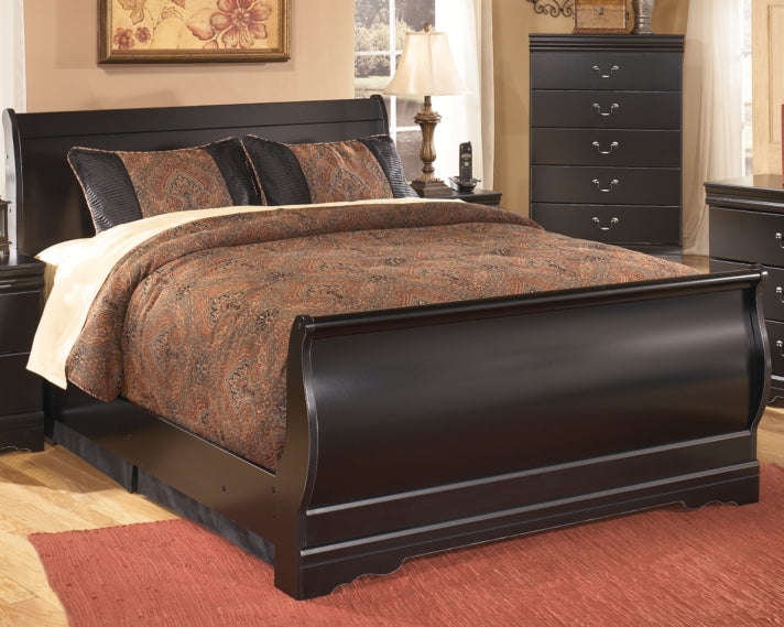 Huey Vineyard Queen Sleigh Bed - furniture place usa