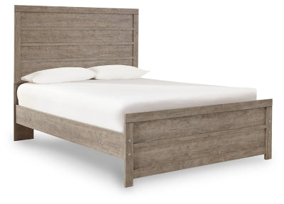 Chime 8 Inch Memory Foam Full Mattress in a Box with Culverbach Full Panel Bed - furniture place usa
