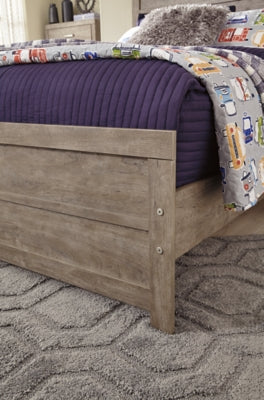 Chime 8 Inch Memory Foam Full Mattress in a Box with Culverbach Full Panel Bed - furniture place usa