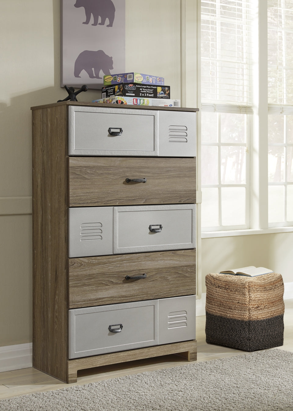 Sweed Valley Pouf - furniture place usa