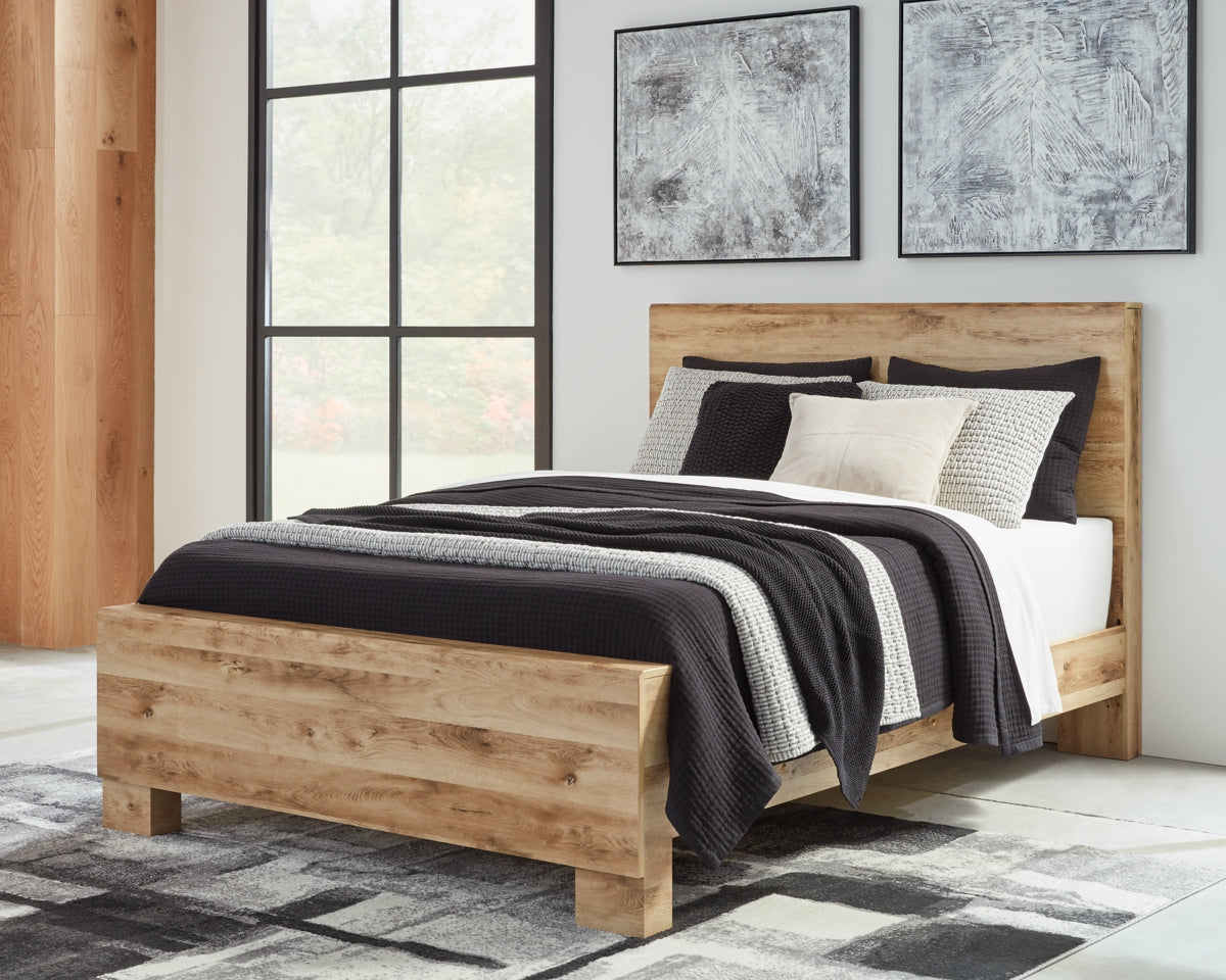 Hyanna Queen Panel Bed - furniture place usa