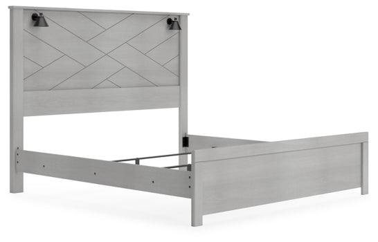 Cottonburg King Panel Bed - furniture place usa