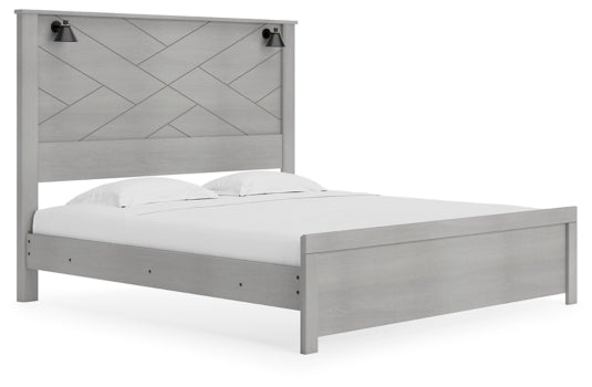Cottonburg King Panel Bed - furniture place usa