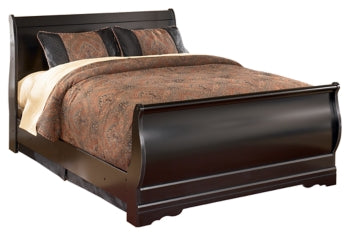 Huey Vineyard Queen Sleigh Bed - furniture place usa