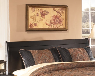 Huey Vineyard Queen Sleigh Headboard - furniture place usa