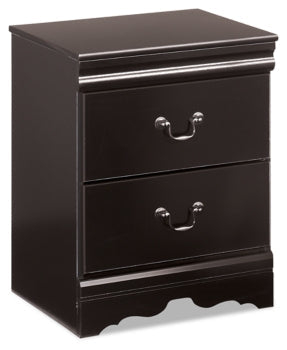 Huey Vineyard Queen Sleigh Headboard with Dresser, Mirror and 2 Nightstands - furniture place usa