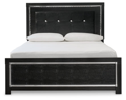 Kaydell Queen Upholstered Panel Bed - furniture place usa