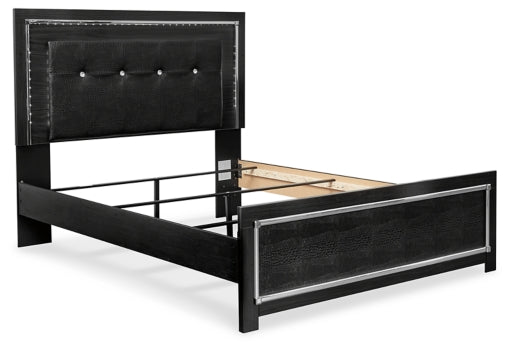 Kaydell Queen Upholstered Panel Bed - furniture place usa
