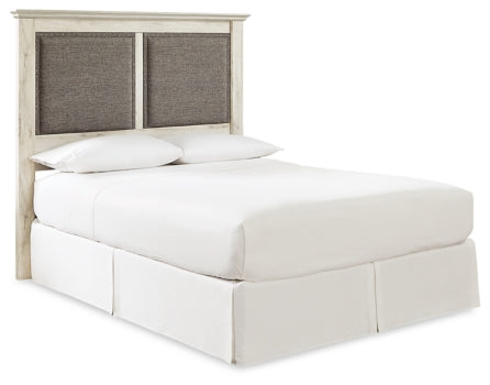 Cambeck Queen Upholstered Panel Headboard with Dresser - furniture place usa
