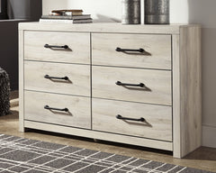 Cambeck King Panel Bed with 4 Storage Drawers with Dresser - furniture place usa