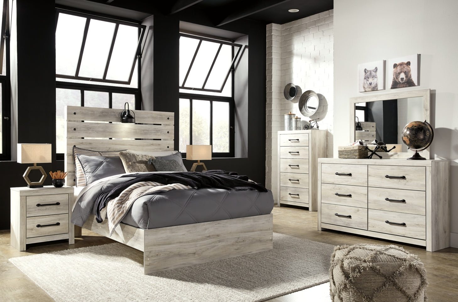 Cambeck Queen Panel Bed - furniture place usa