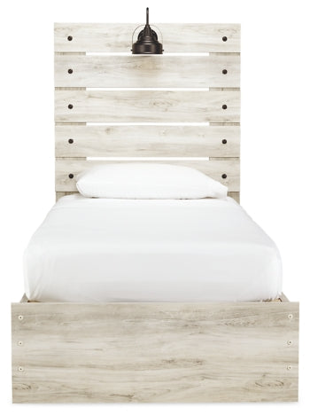 Cambeck Queen Panel Bed with 2 Storage Drawers - furniture place usa