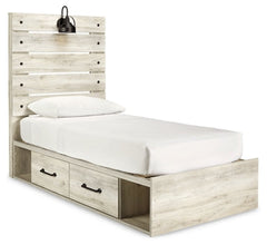 Cambeck Queen Panel Bed with 4 Storage Drawers - furniture place usa