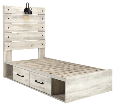 Cambeck Queen Panel Bed with 4 Storage Drawers - furniture place usa