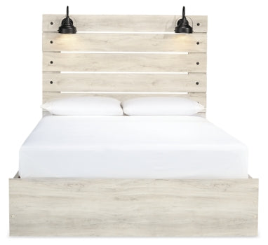 Cambeck Queen Panel Bed with 2 Storage Drawers - furniture place usa