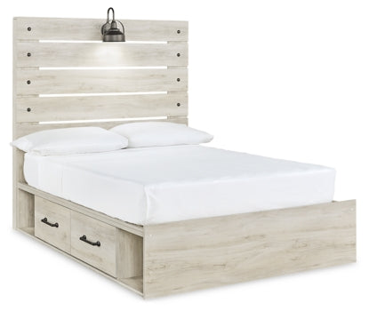 Cambeck Queen Panel Bed with 4 Storage Drawers - furniture place usa