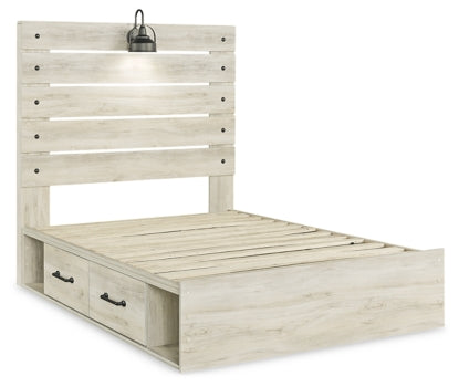 Cambeck Queen Panel Bed with 4 Storage Drawers - furniture place usa