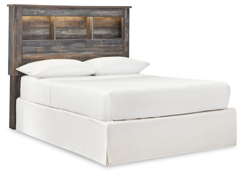 Drystan Queen Bookcase Headboard - furniture place usa