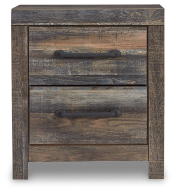 Drystan King Bookcase Bed with 4 Storage Drawers with Mirrored Dresser and 2 Nightstands - PKG003388 - furniture place usa