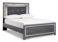 Lodanna King Panel Bed with Dresser - furniture place usa