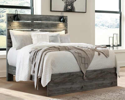 Baystorm Queen Panel Bed - furniture place usa