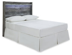 Baystorm Full Panel Headboard with Mirrored Dresser and Nightstand - furniture place usa