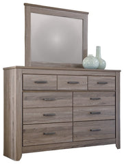Zelen Dresser and Mirror - furniture place usa
