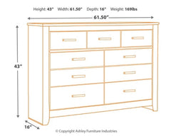 Brinxton Dresser - furniture place usa