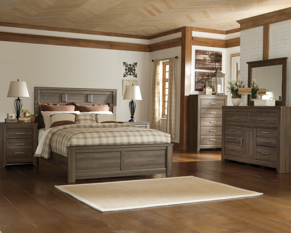 Juararo Queen Panel Bed - furniture place usa