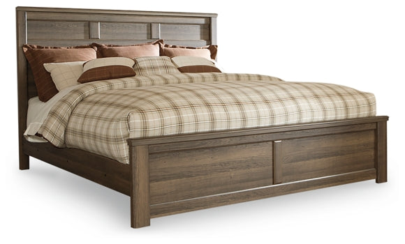Juararo Queen Panel Bed - furniture place usa