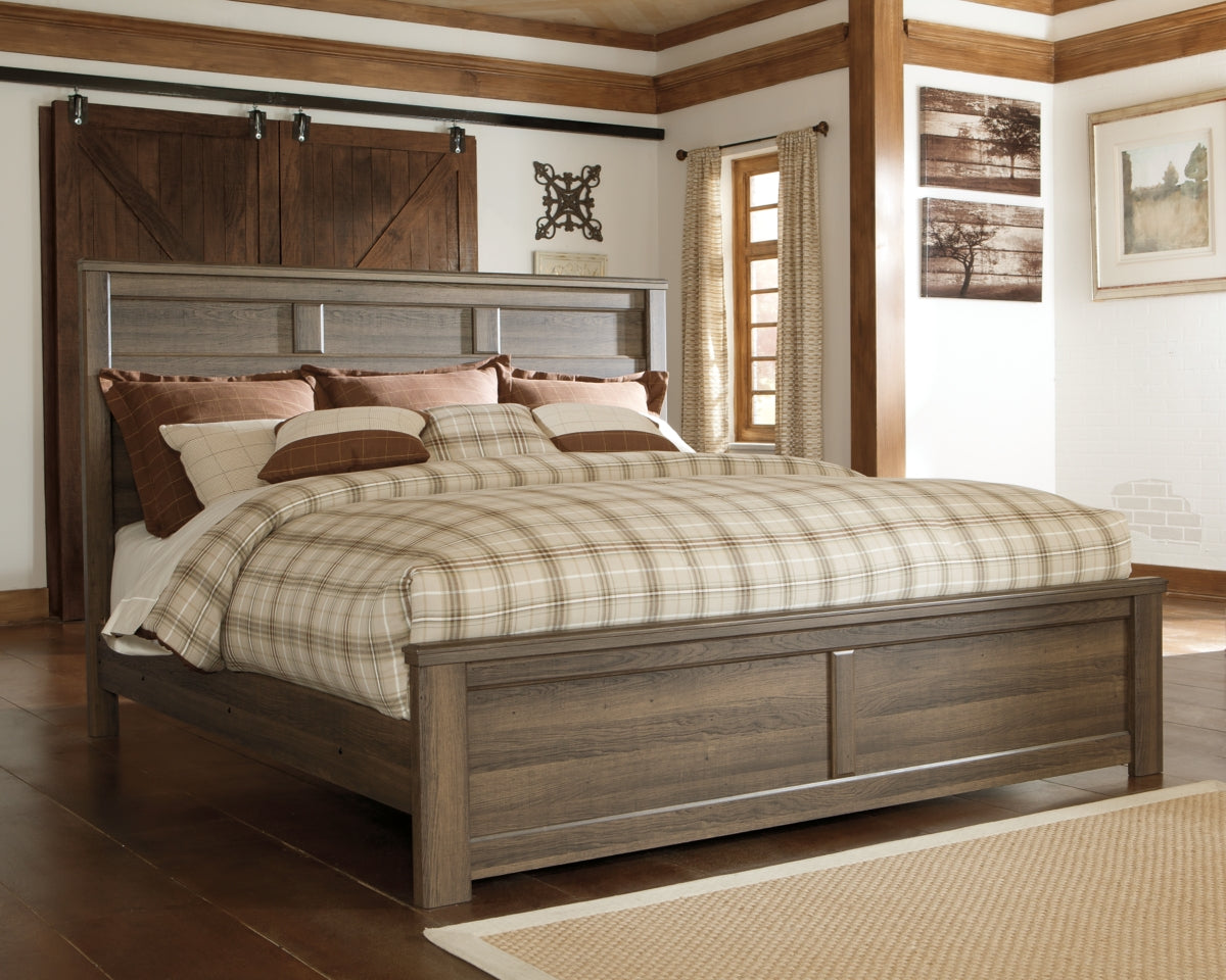 Juararo Queen Panel Bed - furniture place usa