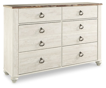 Willowton Dresser - furniture place usa