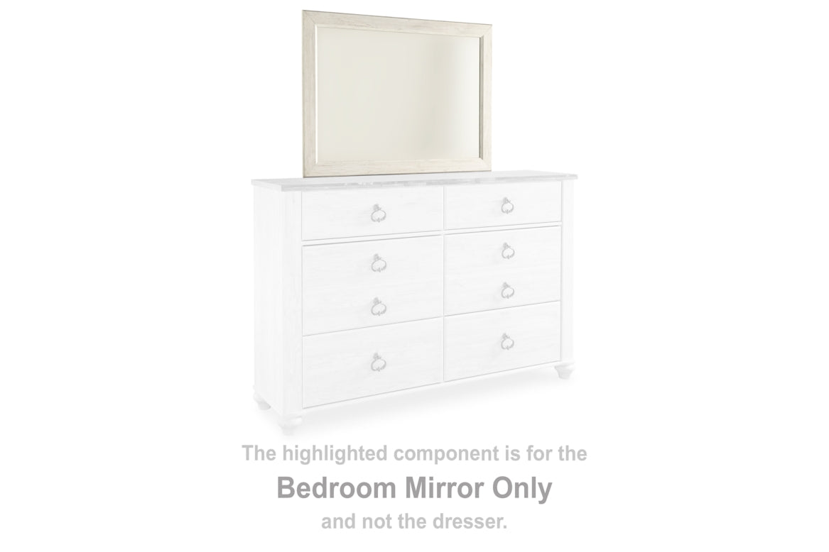 Willowton Bedroom Mirror - furniture place usa