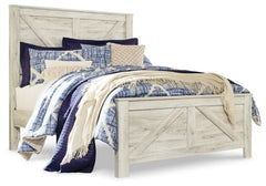 Bellaby Queen Crossbuck Panel Bed - furniture place usa