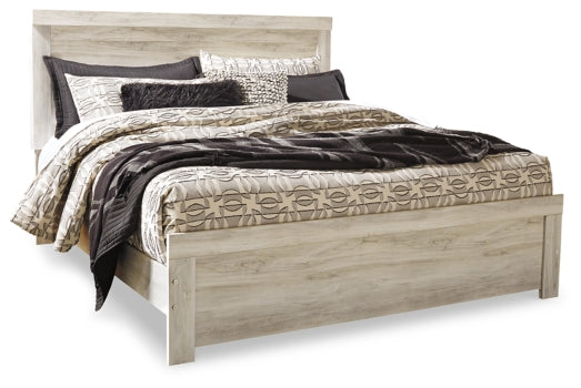 Bellaby Queen Panel Bed with Mirrored Dresser - PKG000729 - furniture place usa
