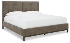 Wittland King Upholstered Panel Bed - furniture place usa