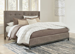 Wittland King Upholstered Panel Bed - furniture place usa
