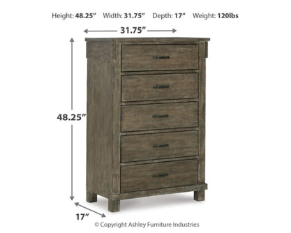 Shamryn King Panel Bed with Mirrored Dresser, Chest and Nightstand - furniture place usa