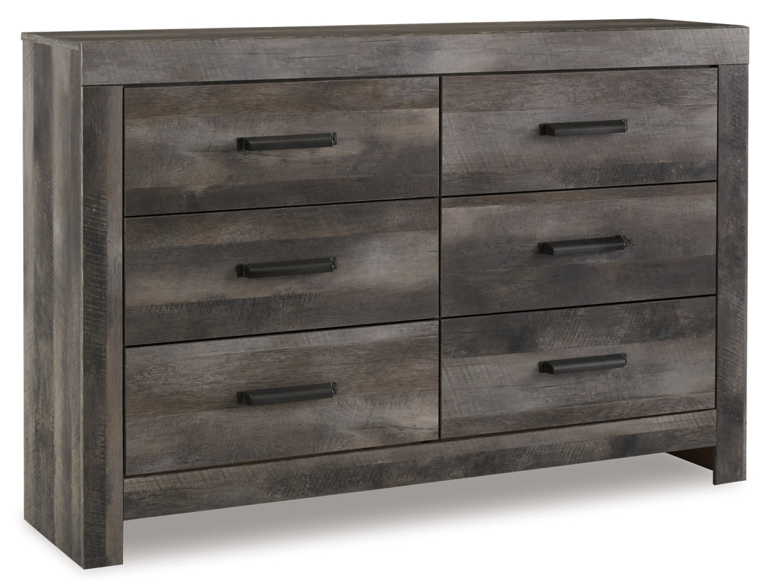 Wynnlow King Poster Bed with Dresser - furniture place usa