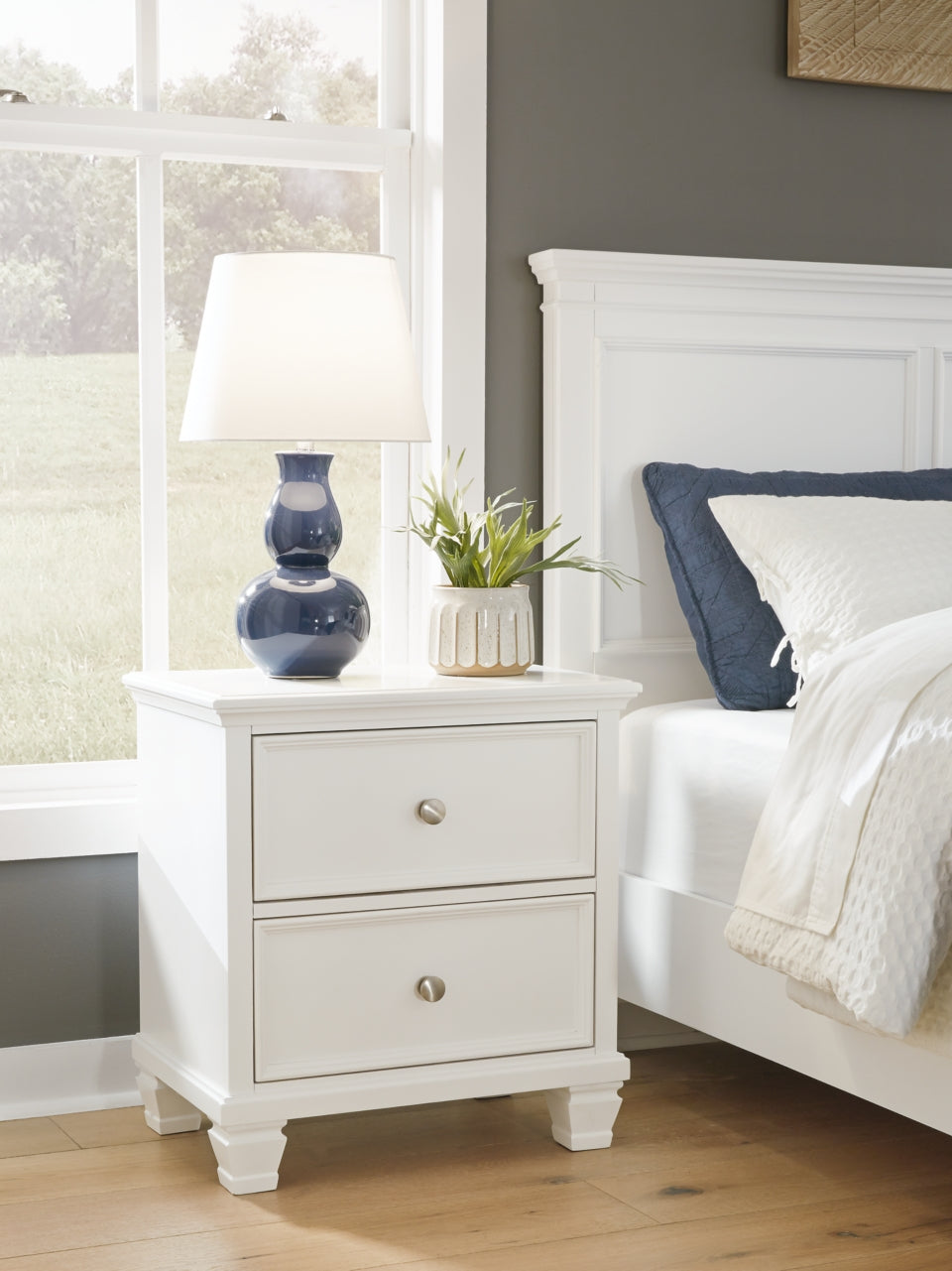 Fortman Nightstand - furniture place usa