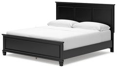 Lanolee California King Panel Bed - furniture place usa