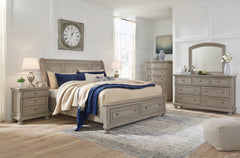 Lettner Dresser and Mirror - furniture place usa