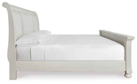 Robbinsdale King Sleigh Bed - furniture place usa