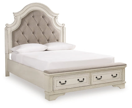 Realyn Queen Upholstered Bed - furniture place usa